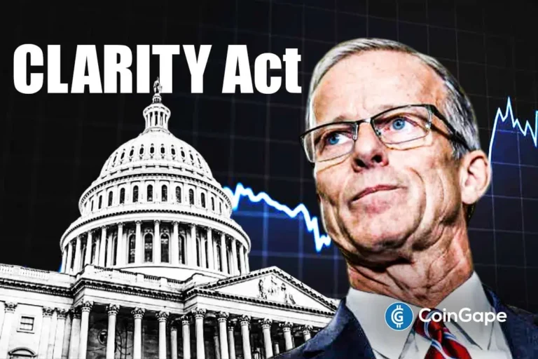 CLARITY Act Not Expected to Pass Before April, Says Senate Leader John Thune