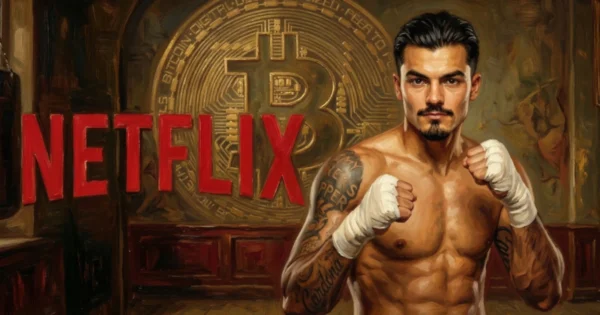Netflix Censored Bitcoin Sponsors On Boxer Trunks During Jake Paul Vs Anthony